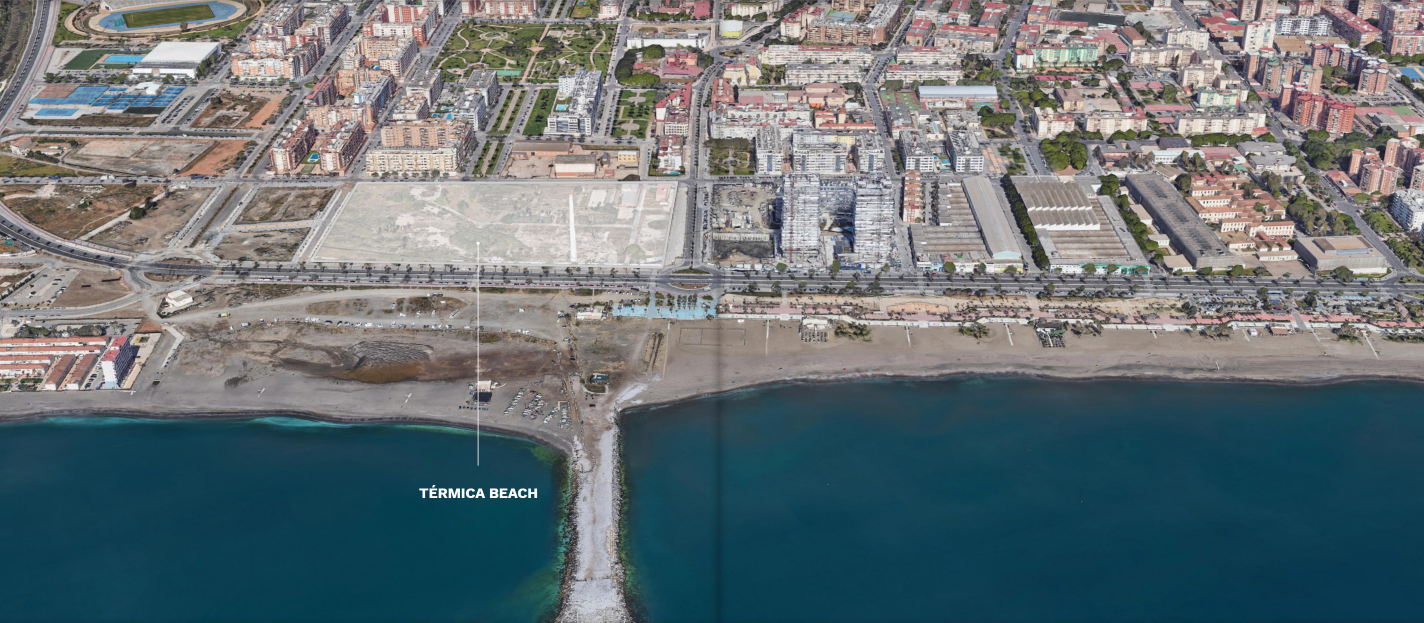 ubicazione Termica Playa Malaga